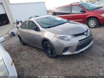  Salvage Toyota Corolla