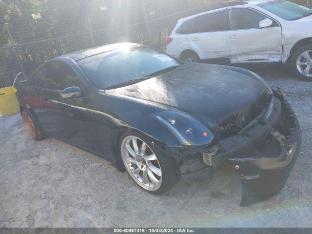  Salvage INFINITI G35