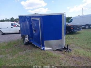  Salvage Covered Trailer