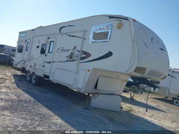  Salvage Keystone Fifth Wheel Travel Traile