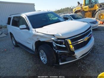  Salvage Chevrolet Tahoe