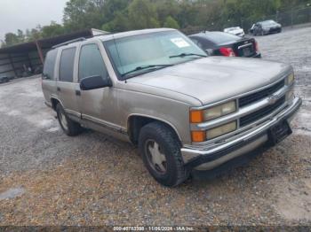  Salvage Chevrolet Tahoe