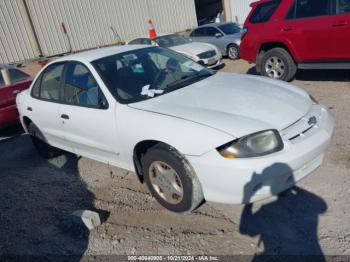  Salvage Chevrolet Cavalier