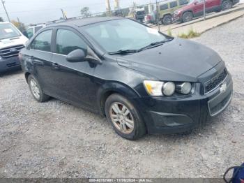  Salvage Chevrolet Sonic