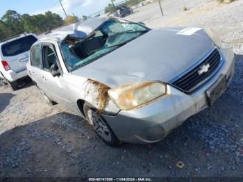  Salvage Chevrolet Malibu