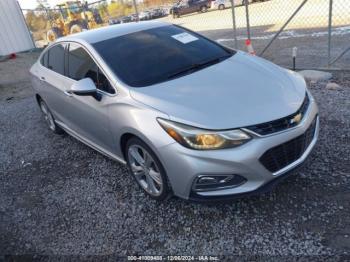  Salvage Chevrolet Cruze