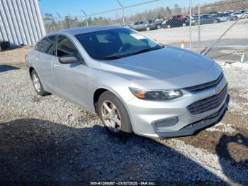  Salvage Chevrolet Malibu