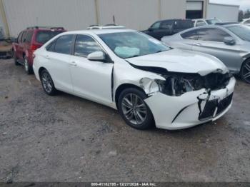  Salvage Toyota Camry