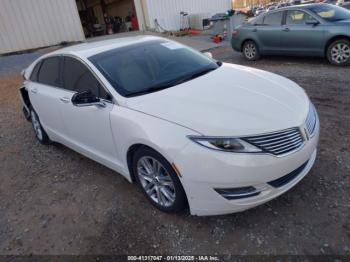  Salvage Lincoln MKZ Hybrid