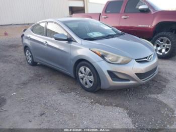  Salvage Hyundai ELANTRA