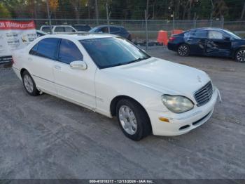  Salvage Mercedes-Benz S-Class