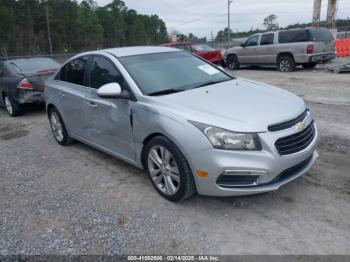  Salvage Chevrolet Cruze