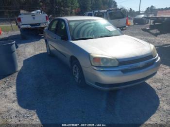  Salvage Chevrolet Malibu