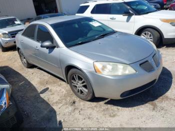  Salvage Pontiac G6