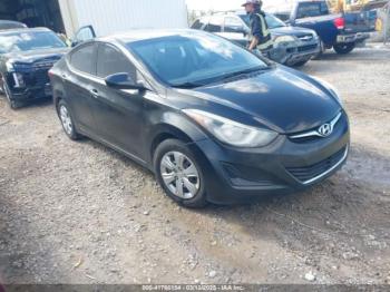  Salvage Hyundai ELANTRA