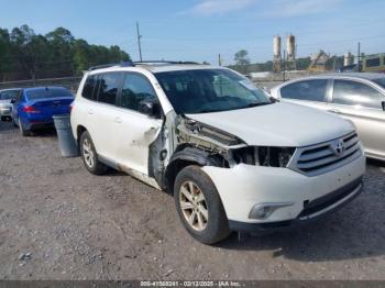  Salvage Toyota Highlander