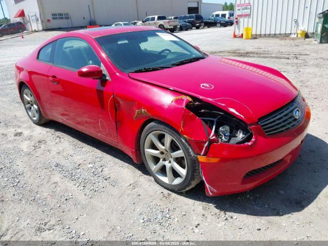 Salvage INFINITI G35