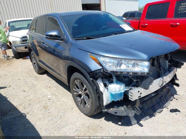  Salvage Toyota Highlander