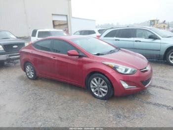  Salvage Hyundai ELANTRA
