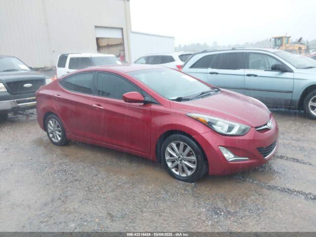  Salvage Hyundai ELANTRA