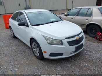  Salvage Chevrolet Cruze