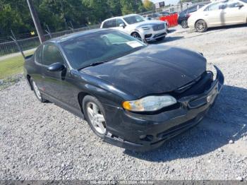  Salvage Chevrolet Monte Carlo