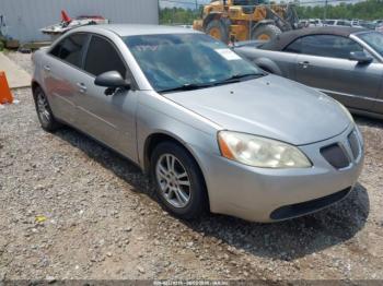  Salvage Pontiac G6