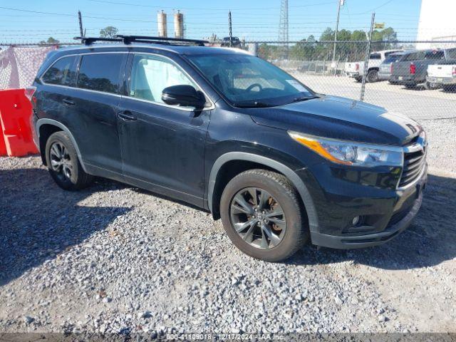  Salvage Toyota Highlander