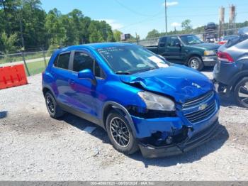  Salvage Chevrolet Trax