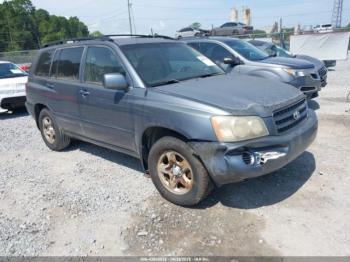 Salvage Toyota Highlander