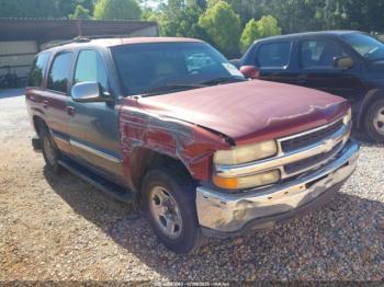  Salvage Chevrolet Tahoe