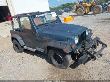  Salvage Jeep Wrangler