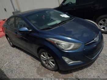  Salvage Hyundai ELANTRA