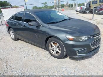  Salvage Chevrolet Malibu