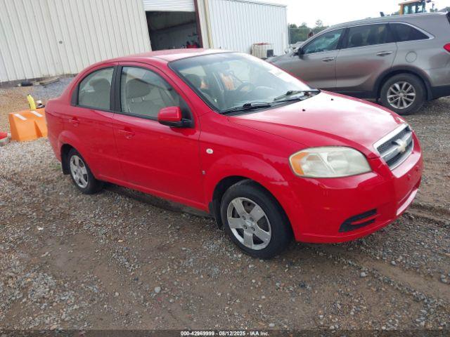 Salvage Chevrolet Aveo