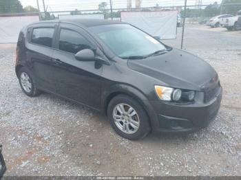  Salvage Chevrolet Sonic