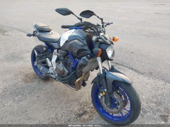  Salvage Yamaha Fz07