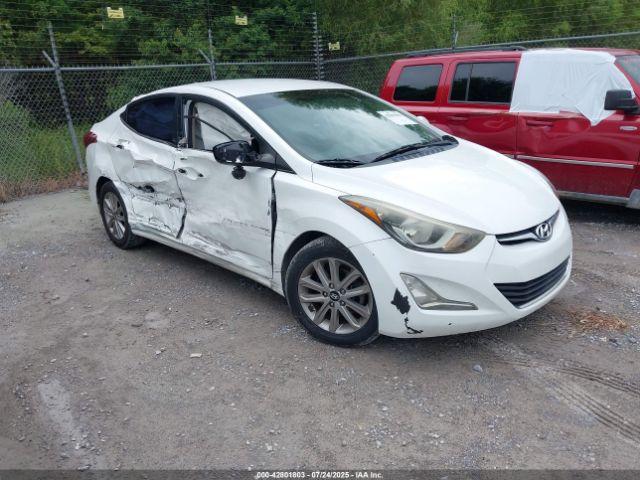  Salvage Hyundai ELANTRA