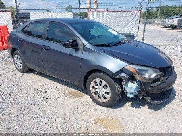  Salvage Toyota Corolla