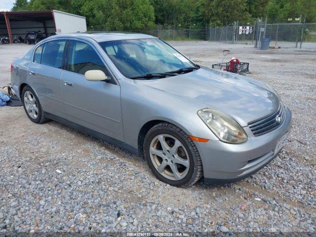  Salvage INFINITI G35