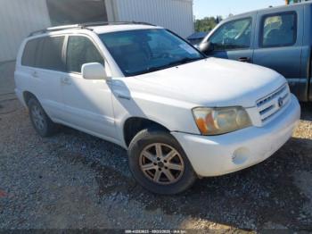  Salvage Toyota Highlander