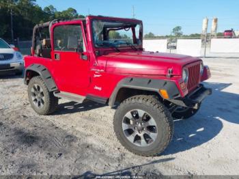  Salvage Jeep Wrangler
