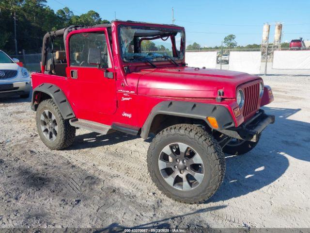  Salvage Jeep Wrangler