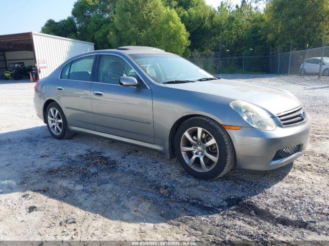  Salvage INFINITI G35
