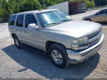  Salvage Chevrolet Tahoe