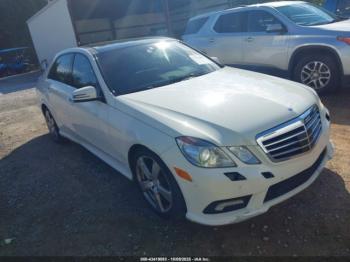  Salvage Mercedes-Benz E-Class