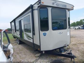  Salvage Keystone Travel Trailer