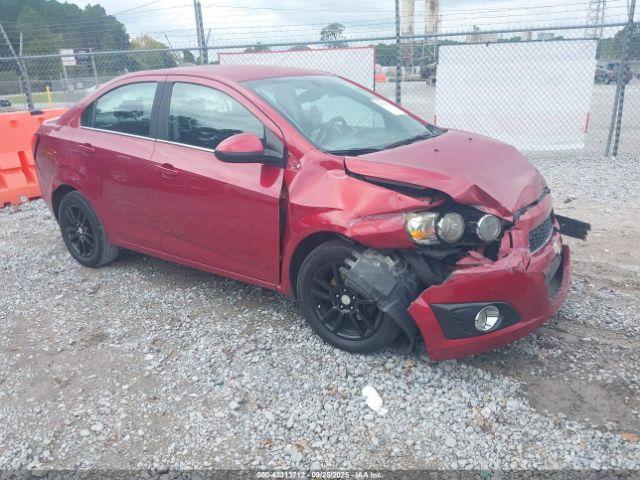  Salvage Chevrolet Sonic