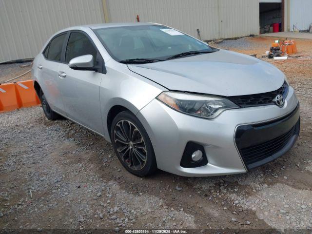  Salvage Toyota Corolla