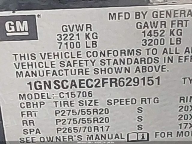 Chevrolet Tahoe Ls Image 6